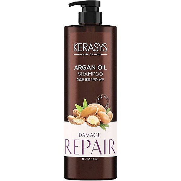 Shampoo Kerasys Hair Clinic Argan Oil Damage Repair - 1L