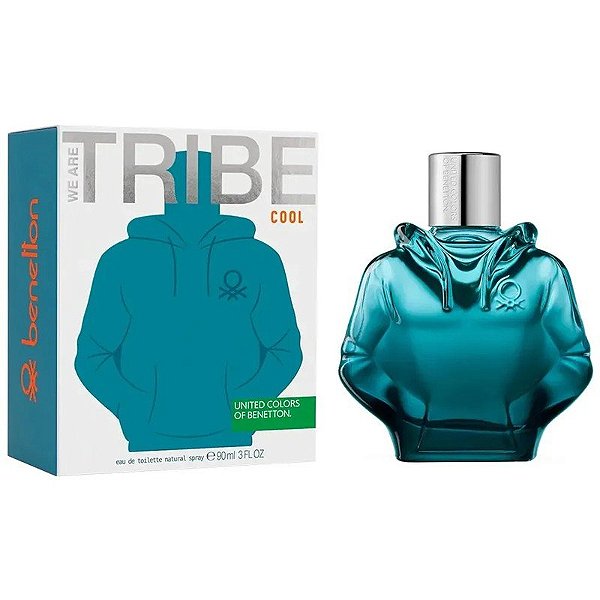 Perfume Benetton United Colors We Are Tribe Cool EDT 90ml - Masculino
