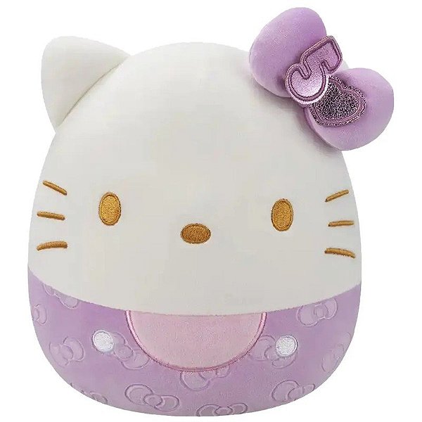 Pelúcia Hello Kitty 50th Anniversary Squishmallows Jazwares - SQSN00499