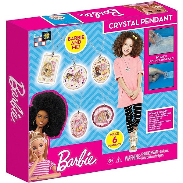 Pingente de Cristal Barbie - BX12466EFS