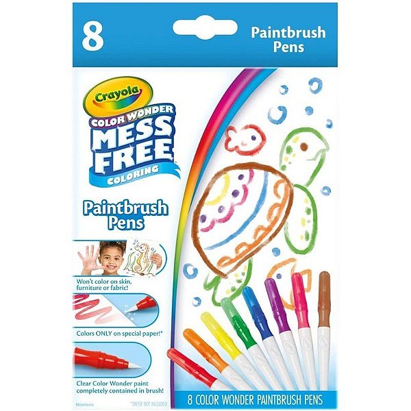 Marcador Crayola Sem Sujeira - 75-2858 (8 Unidades)