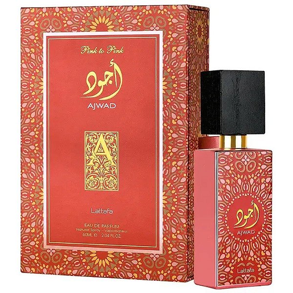Perfume Lattafa Ajwad Pink to Pink EDP 60mL - Unissex