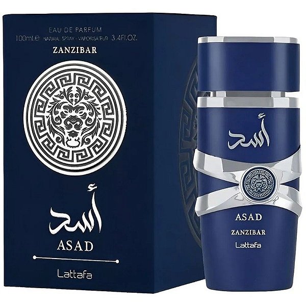 Perfume Lattafa Asad Zanzibar EDP 100ml - Masculino