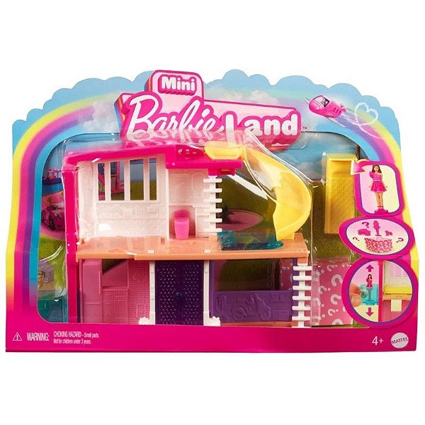 Mini Boneca Barbie Land Mattel - HYF47