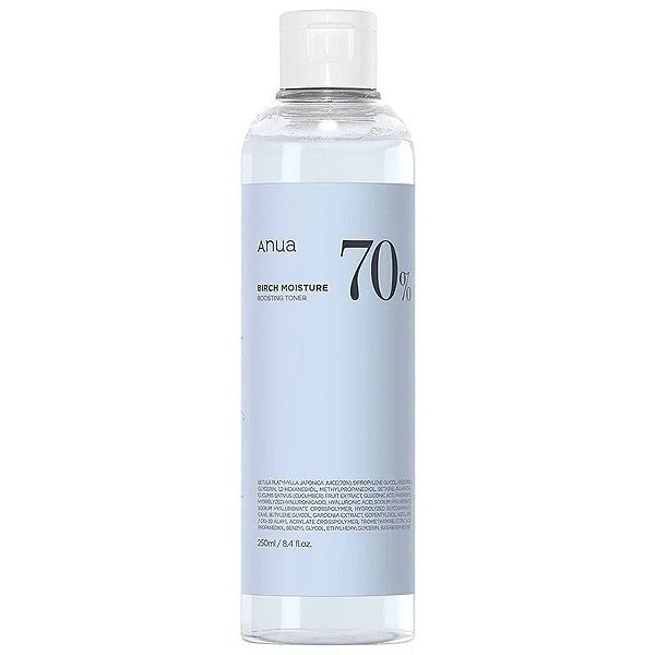 Tônico Facial Anua Birch 70+ Hyaluron - 250mL