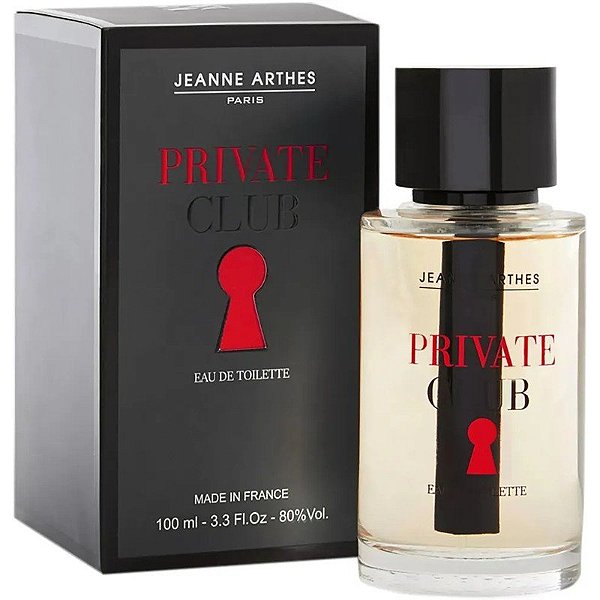 Perfume Jeanne Arthes Private Club EDT 100mL - Masculino
