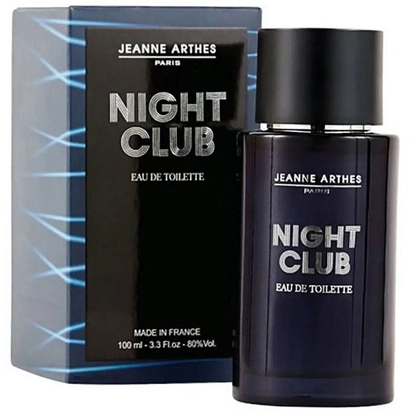Perfume Jeanne Arthes Night Club EDT 100ml - Masculino