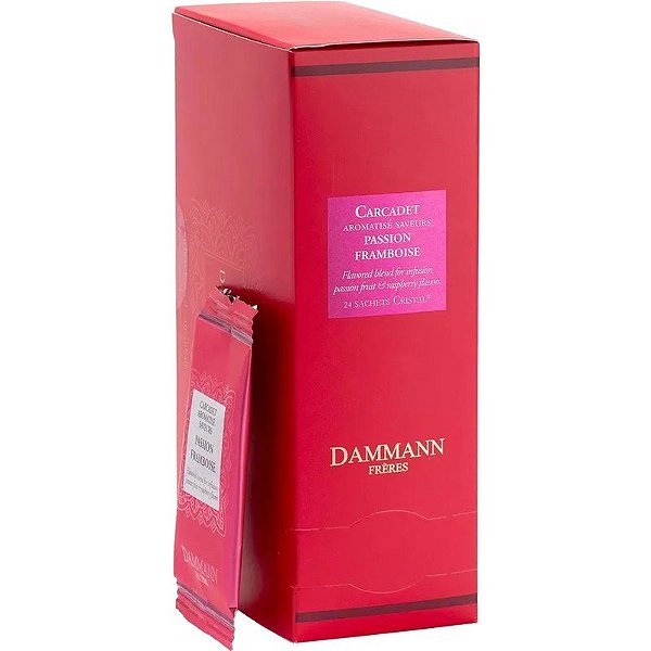 Chá Dammann Frères Passion framboesa - 72g (24 envelopes)