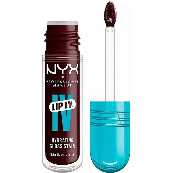 Brilho labial NYX Lip Iv Gloss 15 Water Bout Wine - 5mL