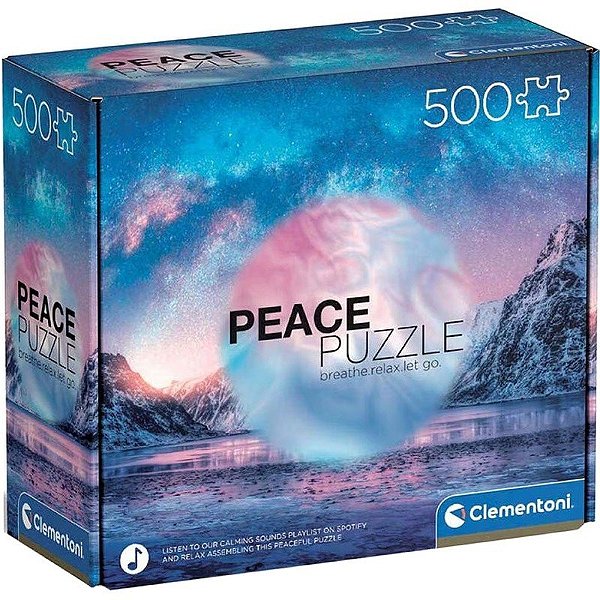 Quebra-cabeça Peace Puzzle Clementoni - 35116 (500 peças)