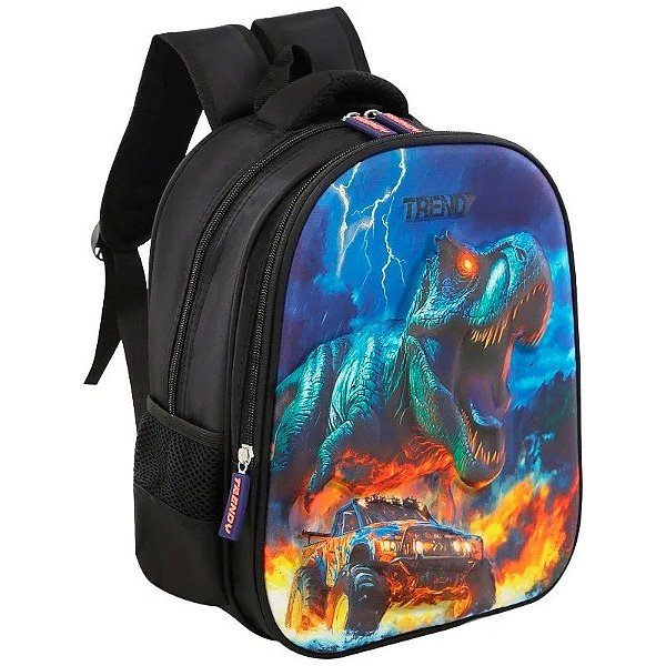 Mochila Infantil Trendy 30118 - Preto