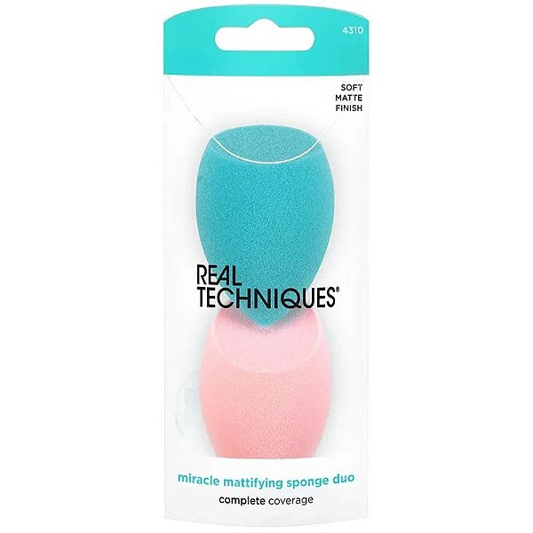 Esponja Difuminadora Real Techniques Mattifying (2 Piezas)