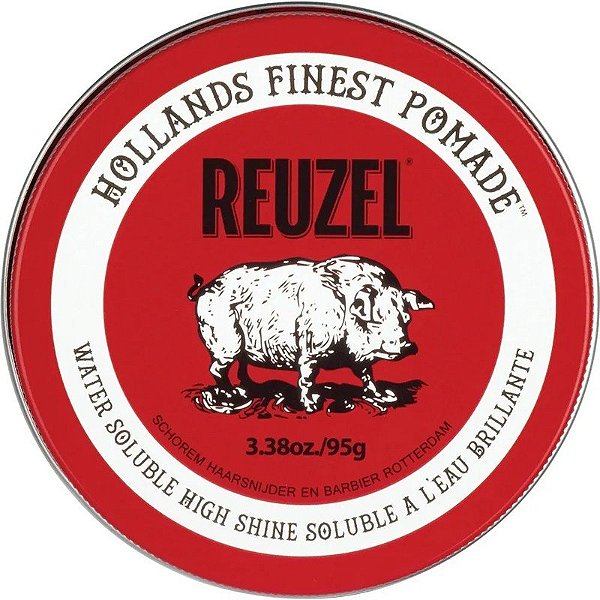 Pomada Reuzel Vermelha Solúvel em Água - 95g