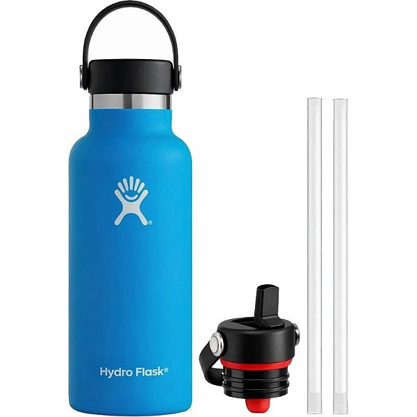 Botella Térmica Hydro Flask S18SX415 532mL + Tapa SFS001 - Azul Claro