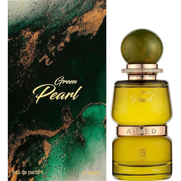 Perfume Ahmed Al Maghribi Green Pearl EDP 80mL - Unissex