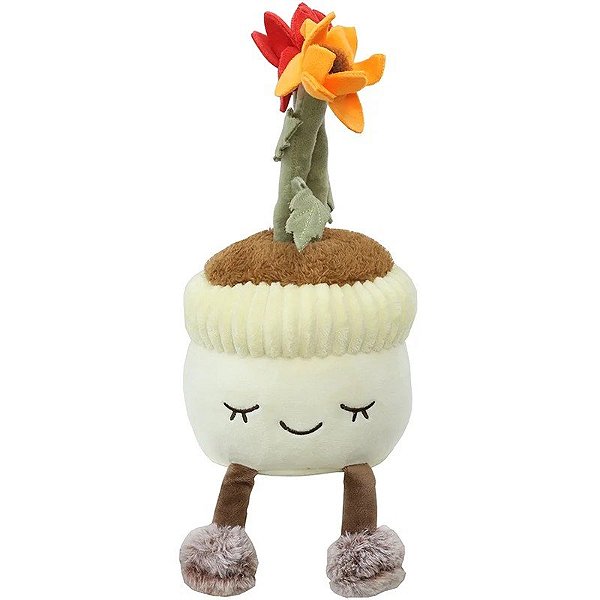 Vaso de Pelúcia com Gerberas Greenhouse Jazwares - RBGH00034
