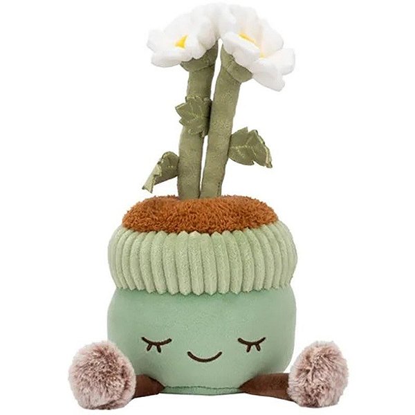 Vaso de Pelúcia com Margaridas Greenhouse Jazwares - RBGH00033