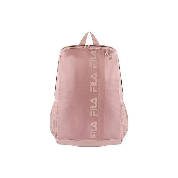 Mochila Feminina Tom Logo Letras Rosa Nude
