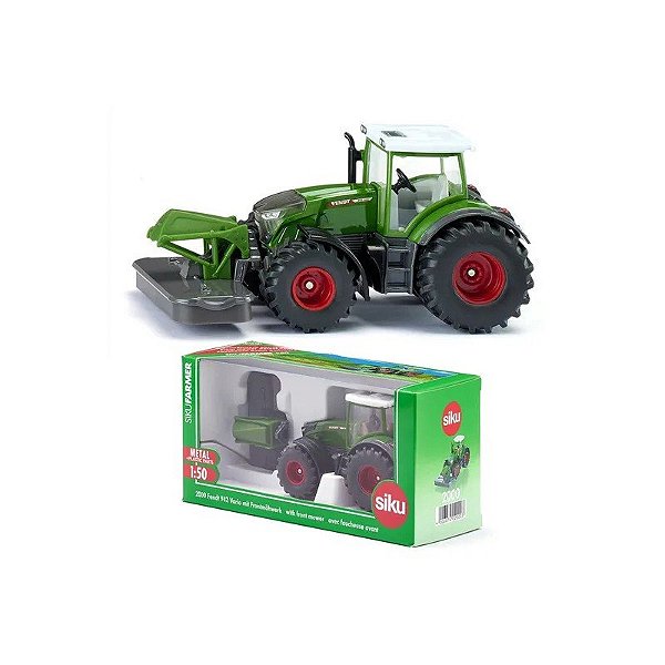 Trator Fendt 942 Vario com Roçadeira Dianteira
