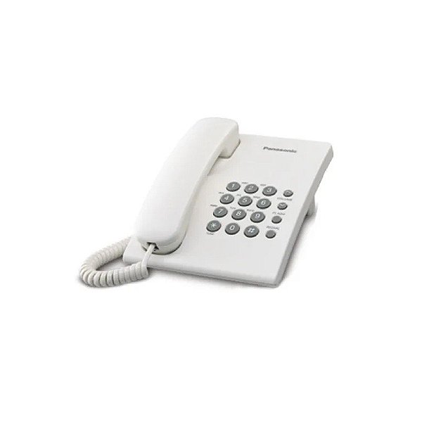 Telefone Panasonic KX-TS500LX Branco