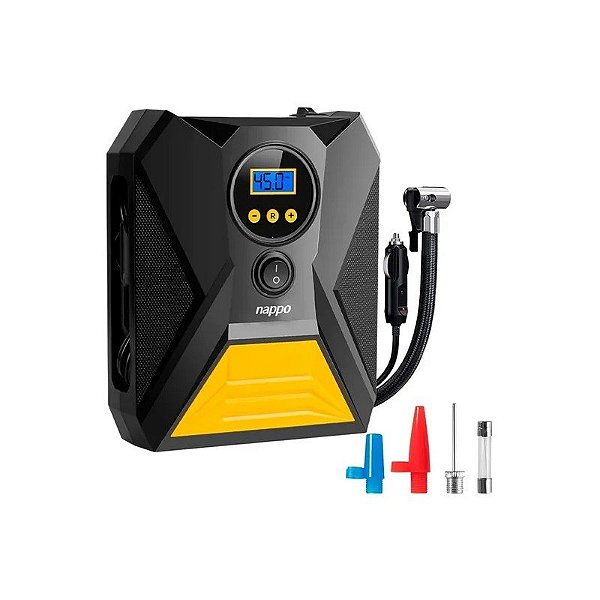 Compressor de Ar Portátil Nappo NHI-294 - Digital - 12V