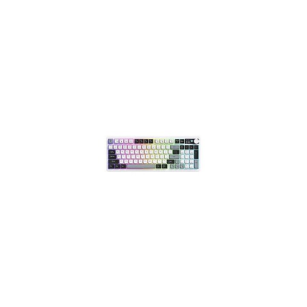 Teclado Gamer Onikuma MT902 Sem Fio / RGB / Inglês - Branco