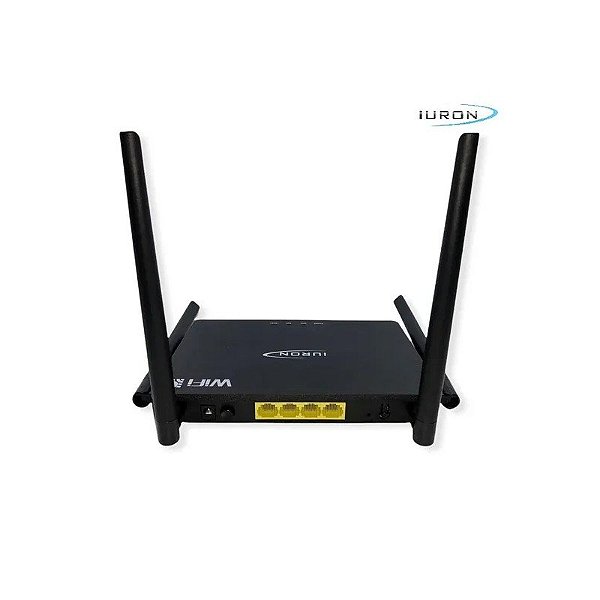 Roteador Wifi 6 AX1800MBPS 4GE 1WAN 3LAN 2.4/5G 4*5DBI Iuro