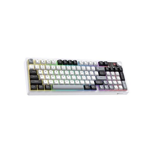 Teclado Gamer Onikuma MT902 Mecânico - Branco