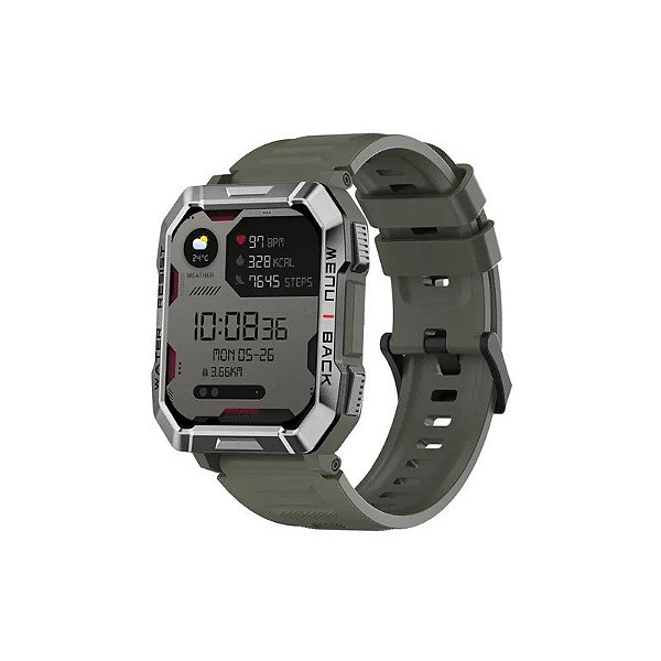Relógio inteligente Blackview W60 - Bluetooth - com Pulseira Extra - Verde