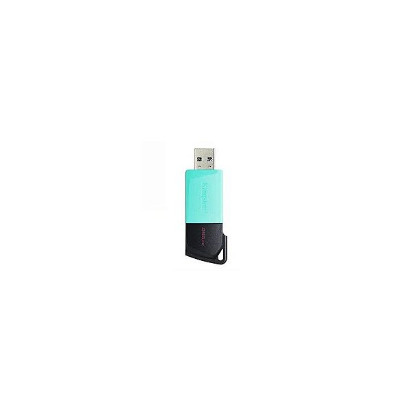 Pendrive Kingston Exodia 256GB USB 3.2 - Preto / E Verde (DTXM/256GB)