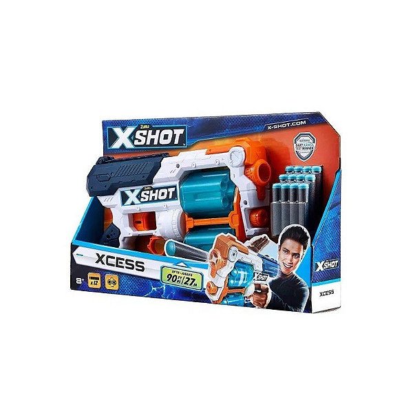 Jogo X-Shot Xcess com 12 Balas