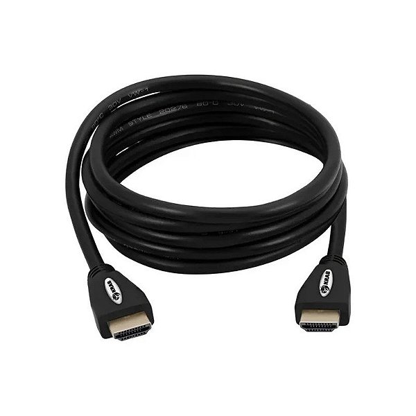 Cabo Krab KBHDMI300 - HDMI/HDMI - 30 Metros - Full HD - Preto