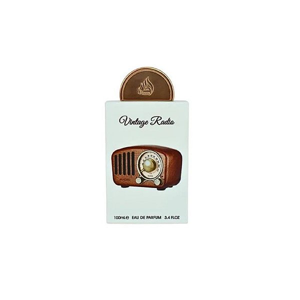 Perfume Lattafa Vintage Radio EDP Unissex - 100ML