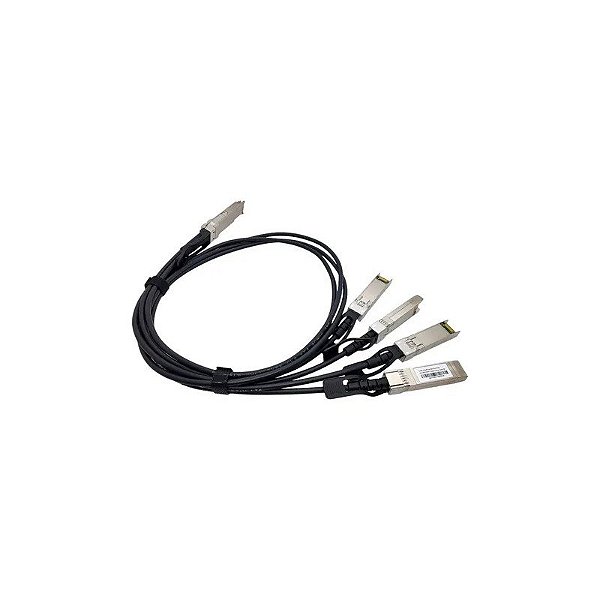 Cabo QSFP+ 40G QSFP/4SFP+ F. M 1M Awg 30