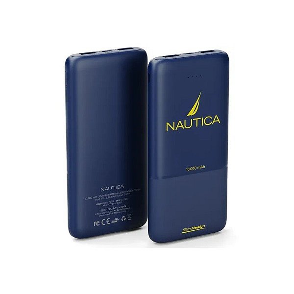 Carregador Portátil Nautica Urban PB210 10000mAh Navy