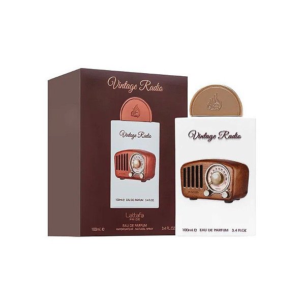 Perfume Lattafa Pride Vintage Radio Edp Unissex - 100ML