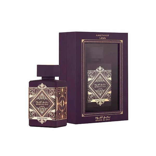 Perfume Lattafa Bade'e Al Oud Amethyst - Eau de Parfum - Unissex - 100ML