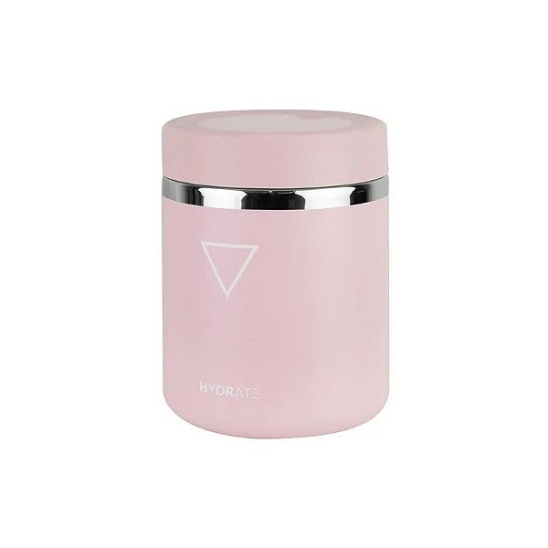 Pote Térmico Hydrate Food Flask - 830ML - Rosa Pastel