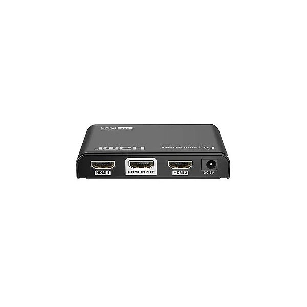 Divisor HDMI Splitter 1X2 4K2K 60HZ 3D HDR IU1312EDID-V3