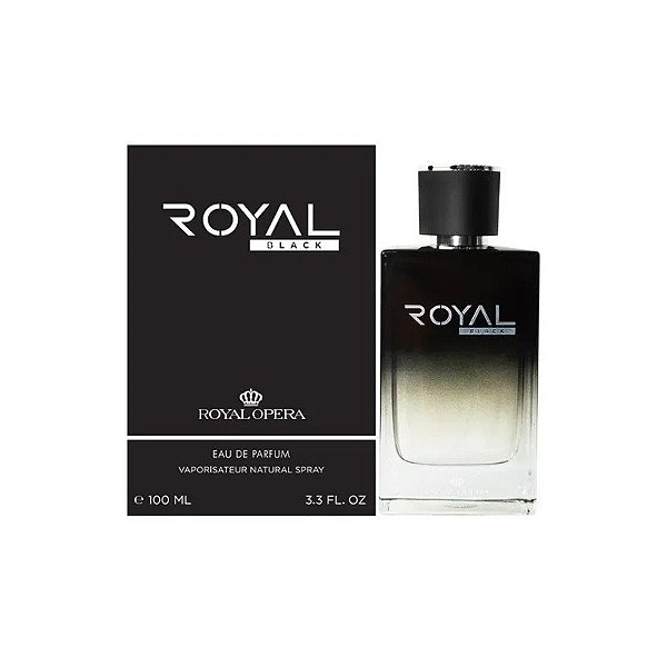Perfume Royal Opera Royal Black - Eau de Parfum - Masculino - 100ml