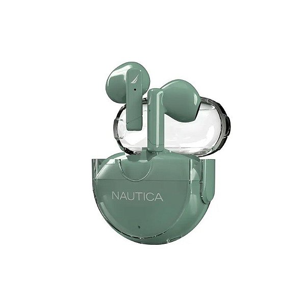 Fone de Ouvido Nautica T320 Fones de Ouvido TWS - Verde