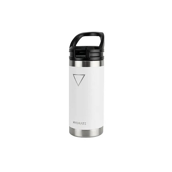 Canudo Garrafa Térmico Hydrate - 473ML - Branco