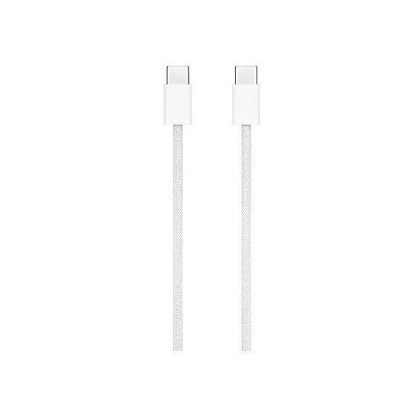 Cabo USB-C para USB-C Apple MQKJ3ZE/A 60 W - Branco 1 Metro