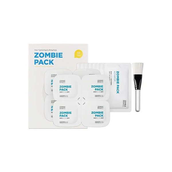 Kit de Máscara Facial SKIN1004 Zombie Pack & Ativador - 8 Unidades