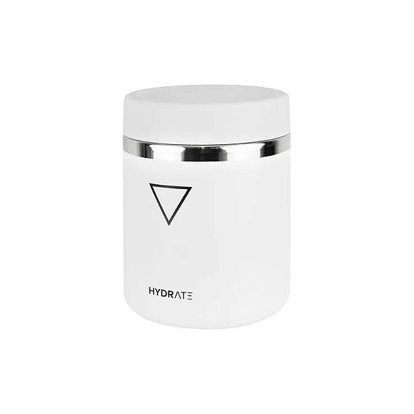 Pote Térmico Hydrate Food Flask - 830ML - Branco
