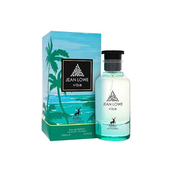 Perfume Maison Alhambra Jean Lowe Vibe Eau de Parfum Masculino 100ML