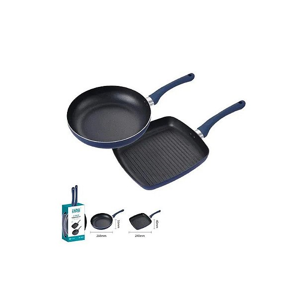 Kit de Frigideiras Winningstar ST-5222 - 2 Peças