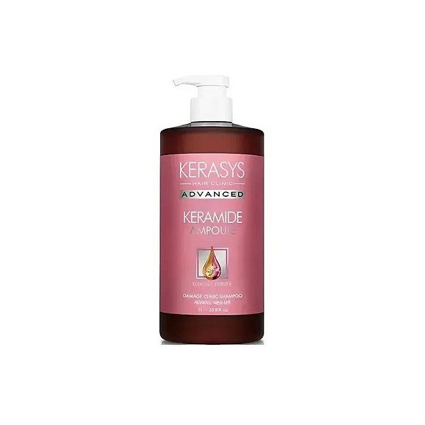 Shampoo Kerasys Ceramide Ampoule Keratin + Clinic 1000 ML