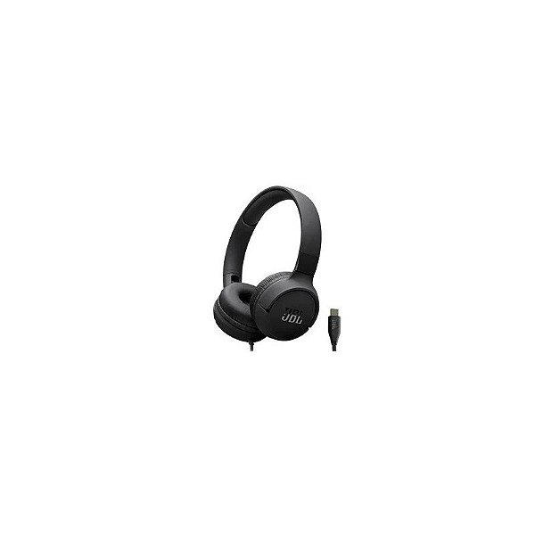 Fone de Ouvido JBL Tune 520C com Fio - Preto