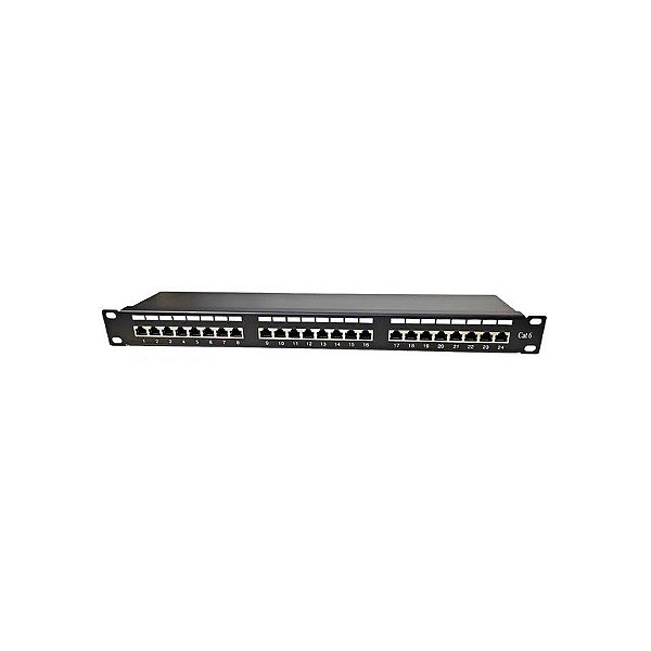 Painel de Distribuição CAT6 24 Portas JZ-2008-2